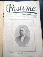 Pastime with which is incorporated Football No. 640 Vol. XXV  August 28 1895 